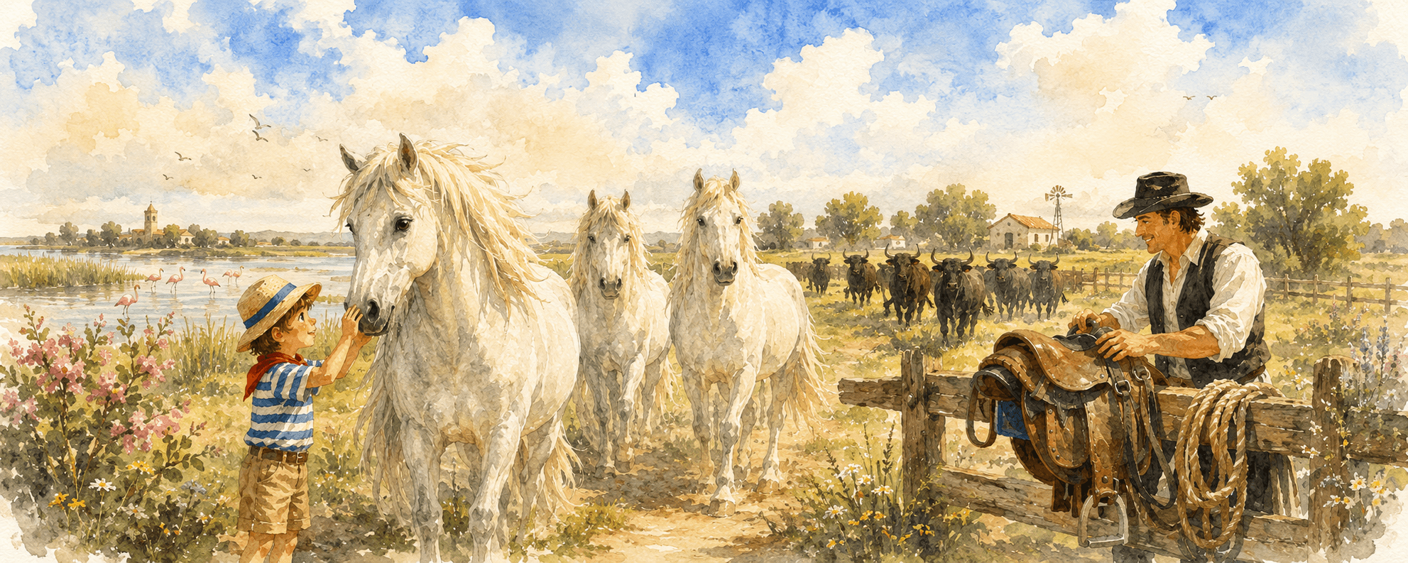 GUSTAVE en Camargue