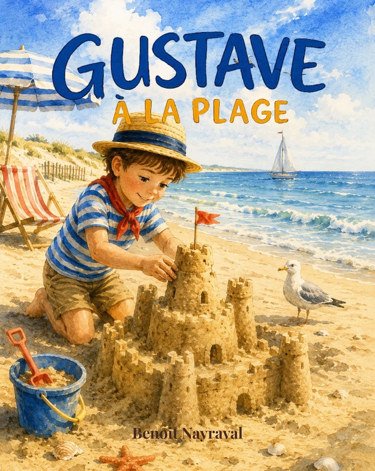 GUSTAVE à la plage